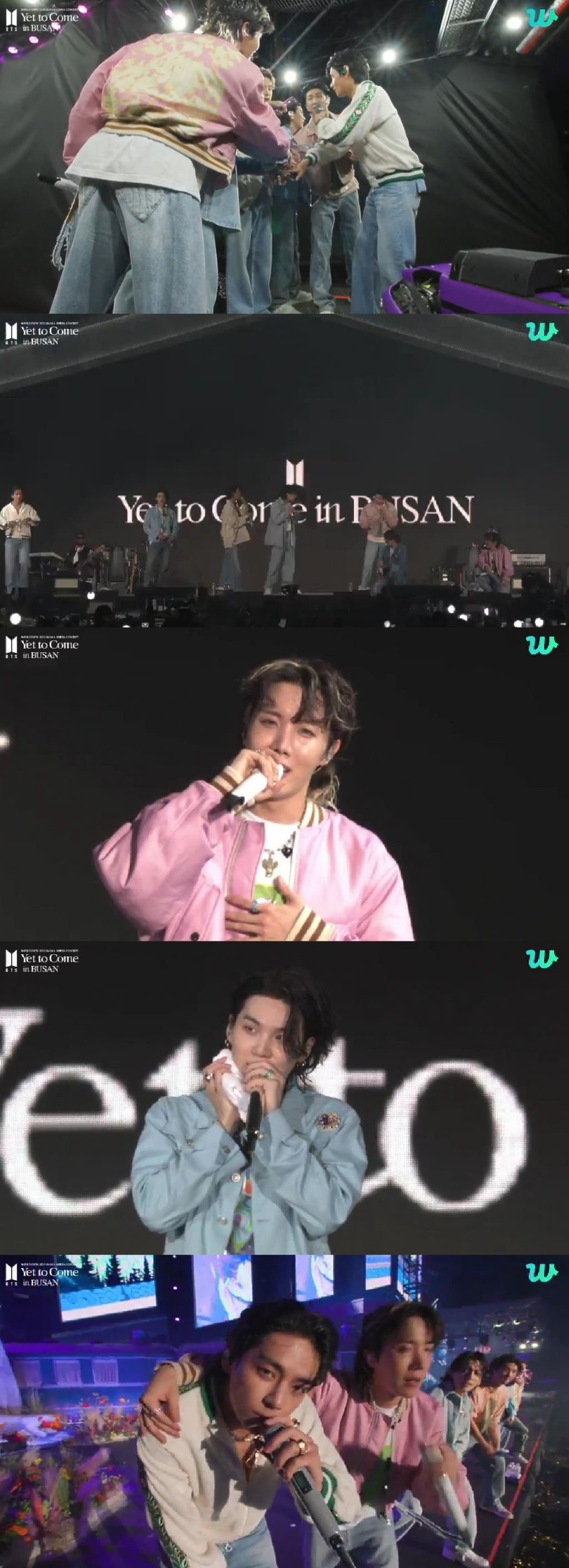 방탄소년단 / 사진=BTS 부산 콘서트 공연 캡처
