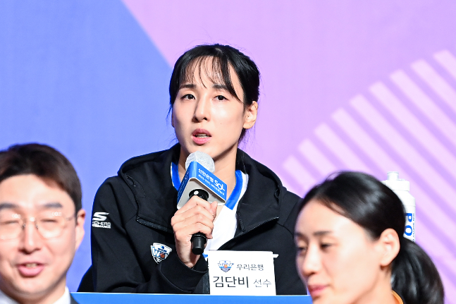 우리은행 김단비. /사진=WKBL