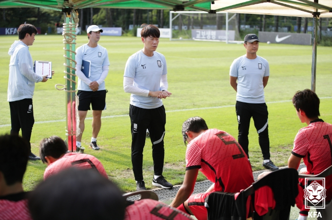 김은중 U-19 축구대표팀 감독. /사진=대한축구협회