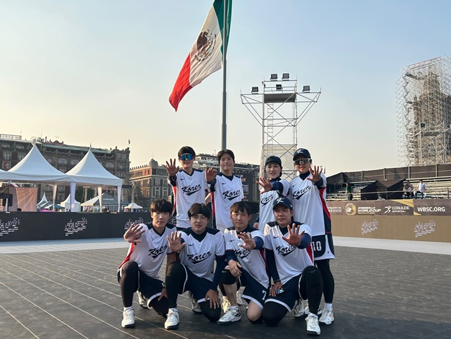 WBSC 월드컵에 출전한 한국 대표팀 선수들. /사진=대한야구소프트볼협회