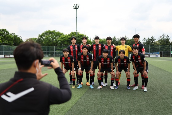 서울 U18(오산고) 단체사진. /사진=한국프로축구연맹 제공