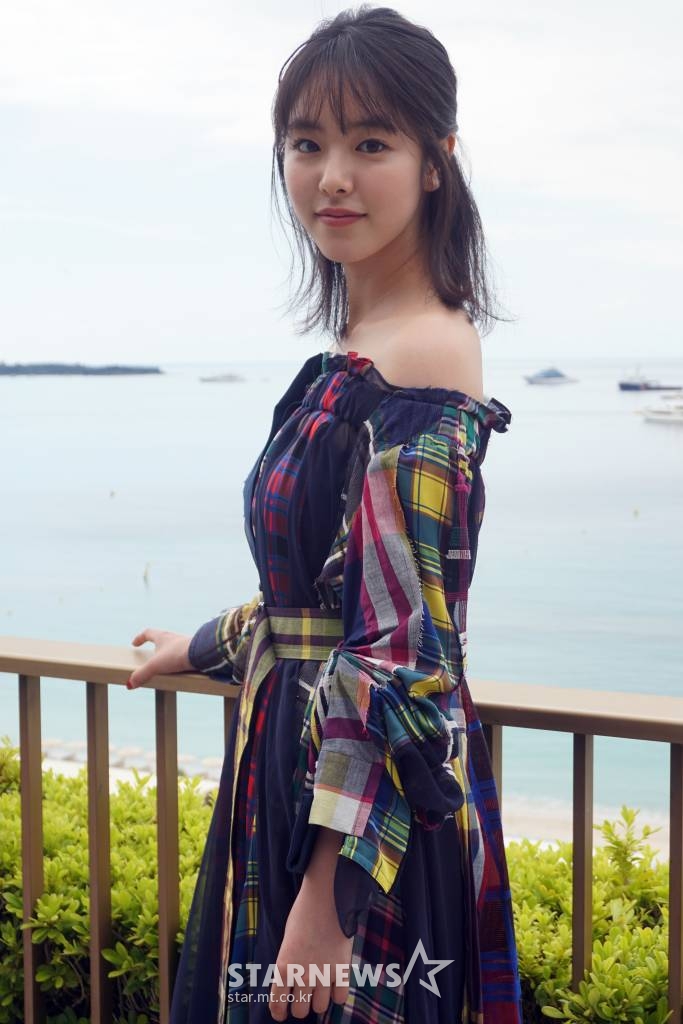 제71회 칸국제영화제에 참석한 일본 배우 카라타 에리카 / 사진=김현록 기자