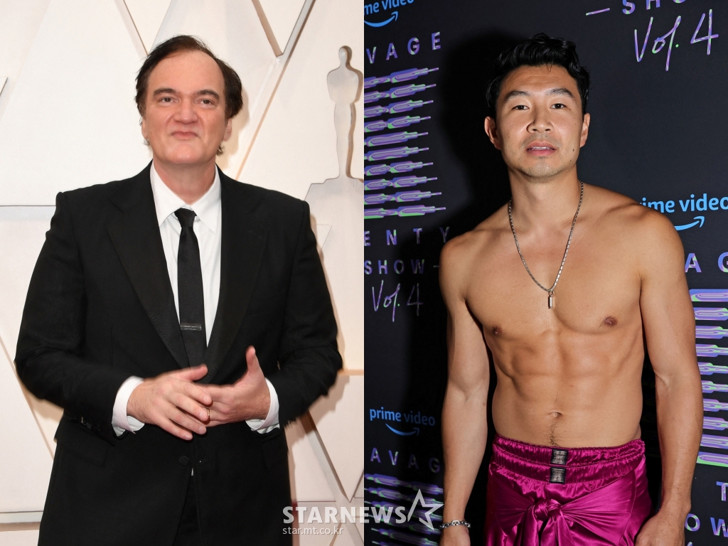 쿠엔틴 타란티노, 시무 리우 / 사진=/AFPBBNews=뉴스1=스타뉴스
