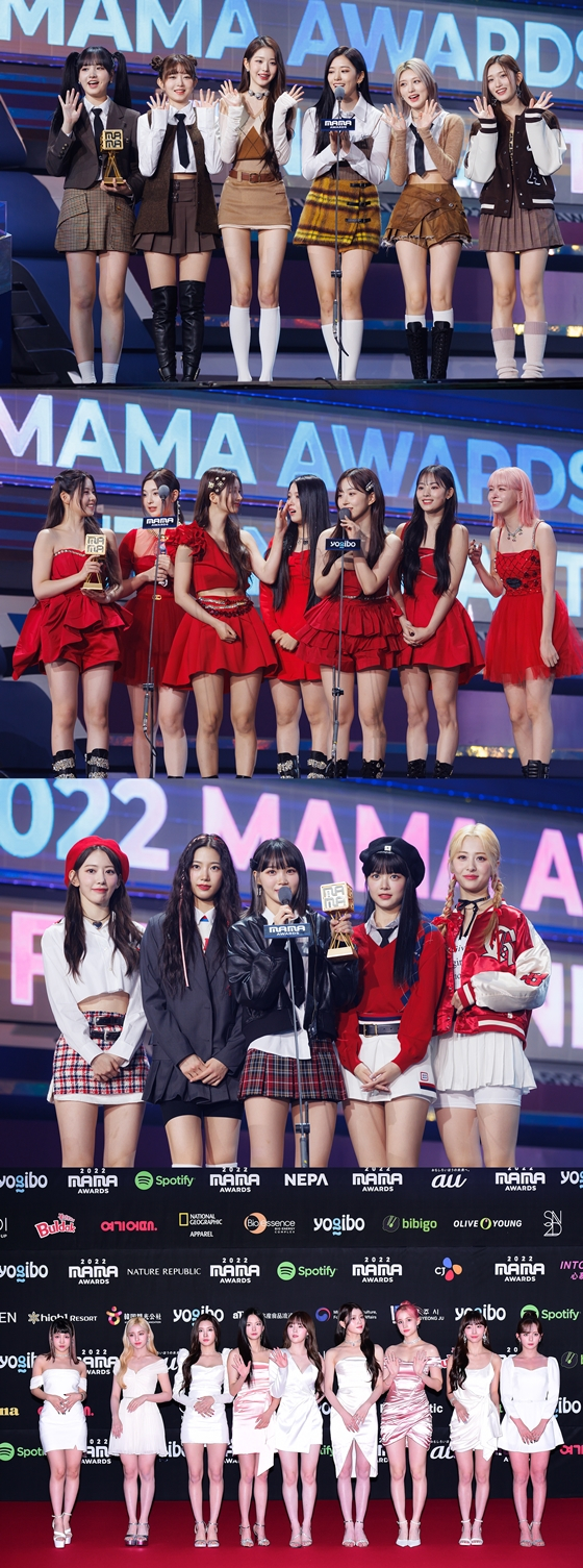 아이브(사진 맨 위부터 아래로), 엔믹스, 르세라핌, 케플러./사진=엠넷