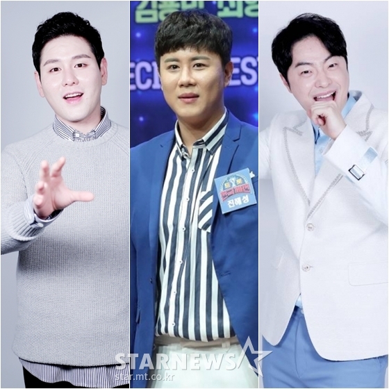 박세욱(왼쪽부터), 진해성, 안성준 /사진=스타뉴스