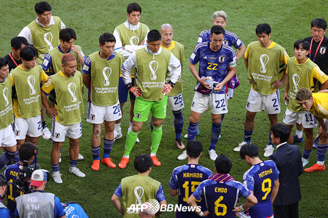 일본 축구대표팀 선수들. /AFPBBNews=뉴스1