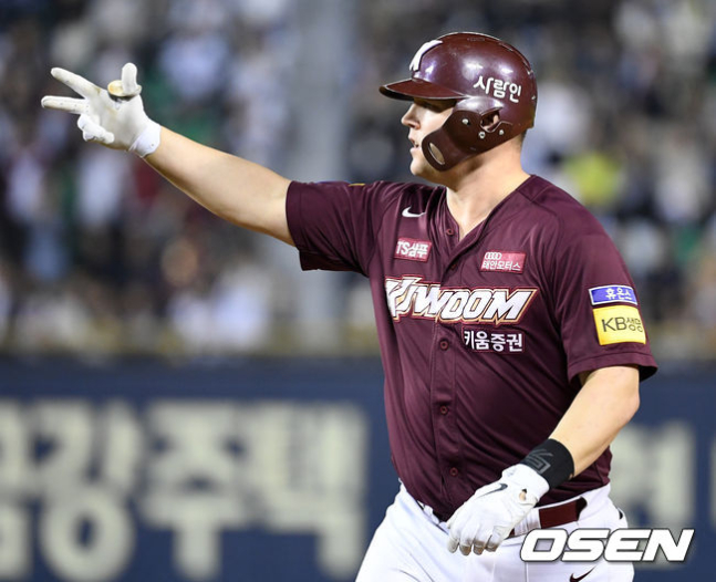 KBO 시절의 제리 샌즈.