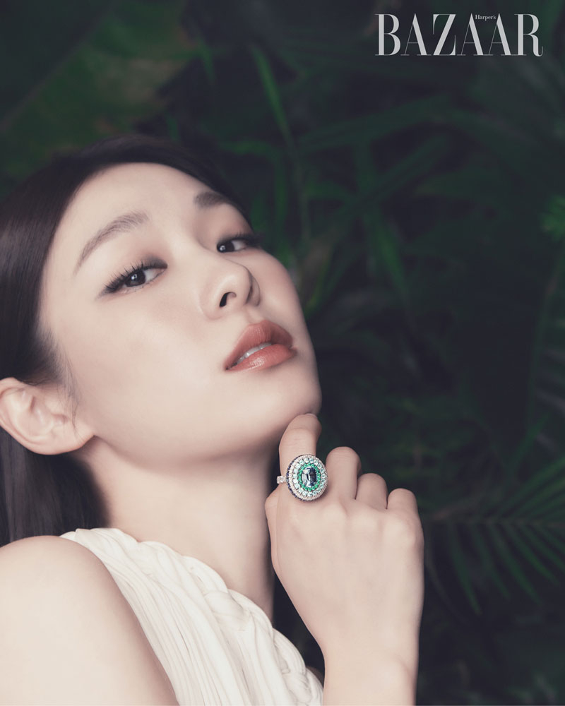 전 피겨 스케이팅 선수 김연아 /사진제공=하퍼스바자
