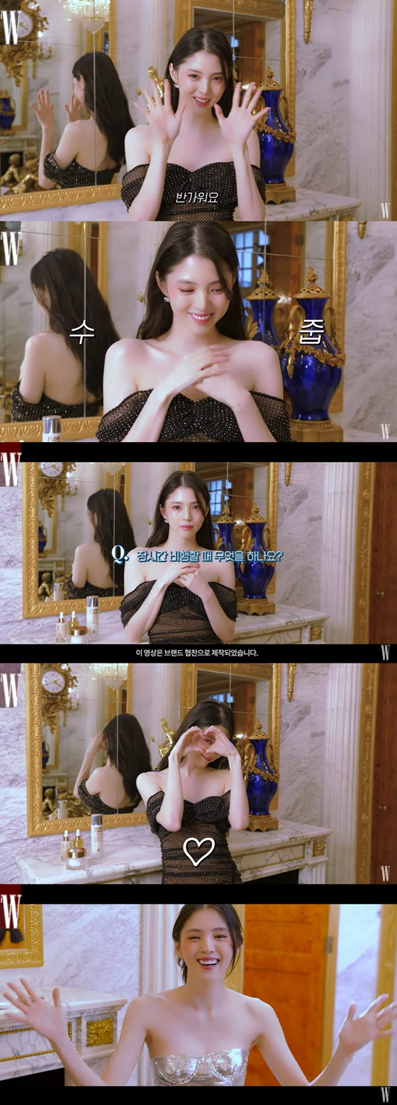 배우 한소희./사진=유튜브 채널 'W KOREA' 영상 캡처