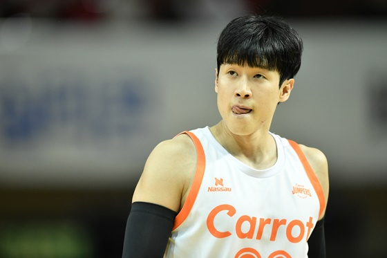 고양 캐롯의 전성현. /사진=KBL 제공