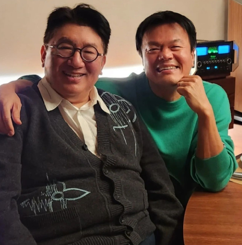 방시혁, 박진영 /사진=인스타그램