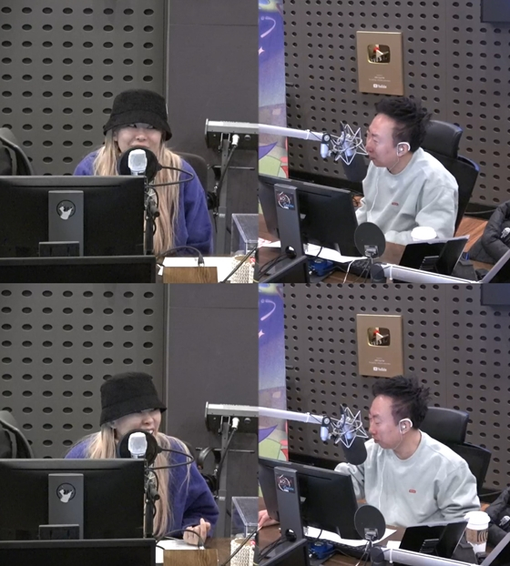 KBS 라디오 쿨FM '박명수의 라디오쇼'의 가비, 박명수/사진=KBS 라디오 쿨FM '박명수의 라디오쇼' 보이는 라디오 캡처