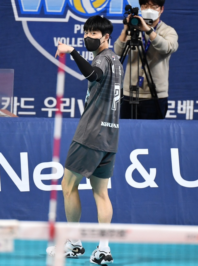 대한항공 이준./사진=한국배구연맹
