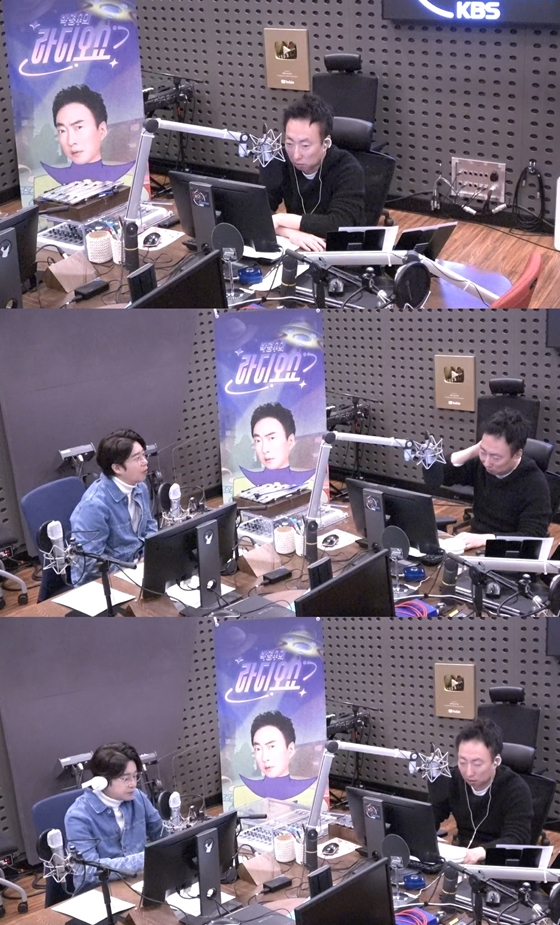 KBS 라디오 쿨FM '박명수의 라디오쇼'의 박명수, 김태진./사진=KBS 라디오 쿨FM '박명수의 라디오쇼' 보이는 라디오 캡처
