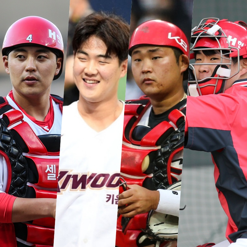 왼쪽부터 한승택, 주효상, 신범수, 김선우./사진=KIA 타이거즈, OSEN
