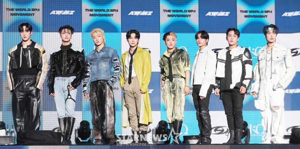 그룹 에이티즈 /사진=김창현 기자 chmt@