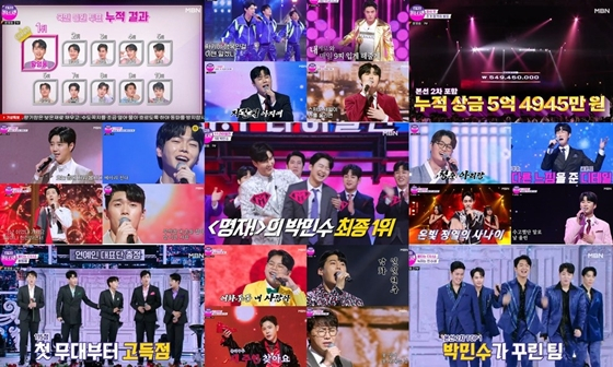 MBN '불타는 트롯맨' 6회./사진=MBN '불타는 트롯맨' 방송 화면 캡처