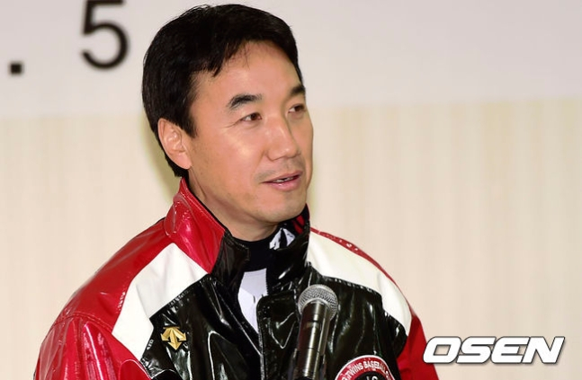 LG 코치 시절의 김동수 해설위원.
