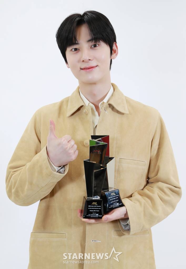 배우 황민현 AAA 인터뷰 /사진=이동훈 기자 photoguy@