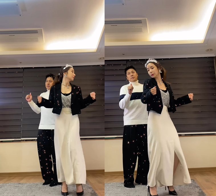 김동성, 인민정 부부 /사진=인민정 인스타그램