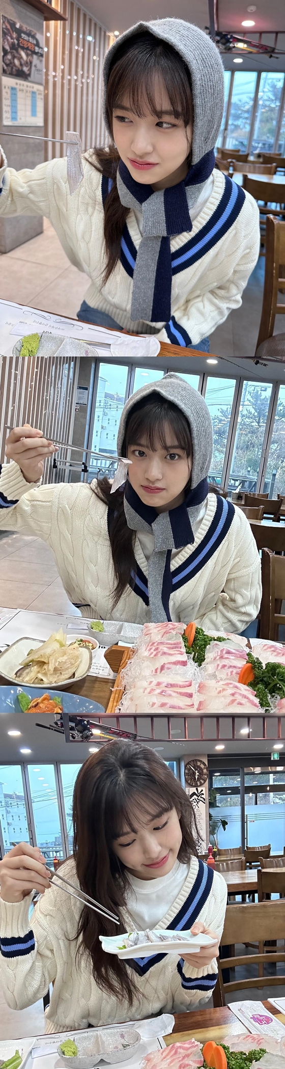 아이브의 안유진./사진=안유진 인스타그램