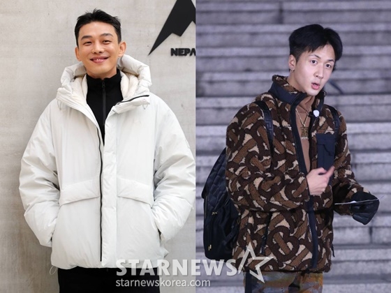 유아인(왼쪽), 라비 /사진=스타뉴스
