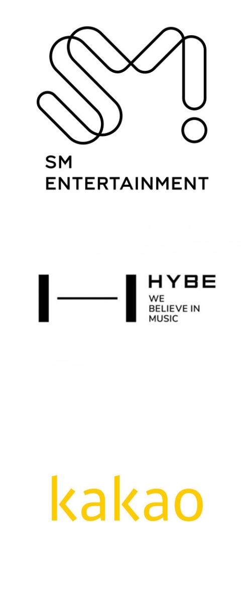 /사진제공=SM엔터테인먼트, 하이브, 카카오