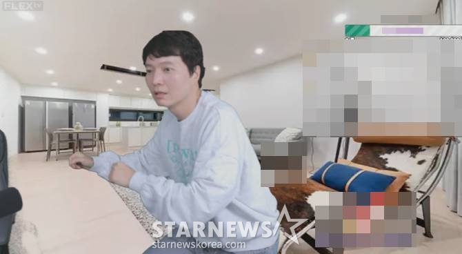 /사진=신정환 라이브 방송 캡처