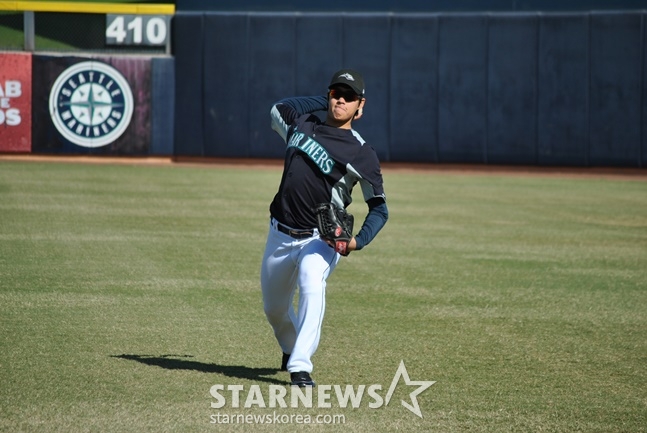 시애틀 시절이던 2012년 애리조나 가을리그(AFL)에 참가한 김선기. /사진=이상희 통신원
