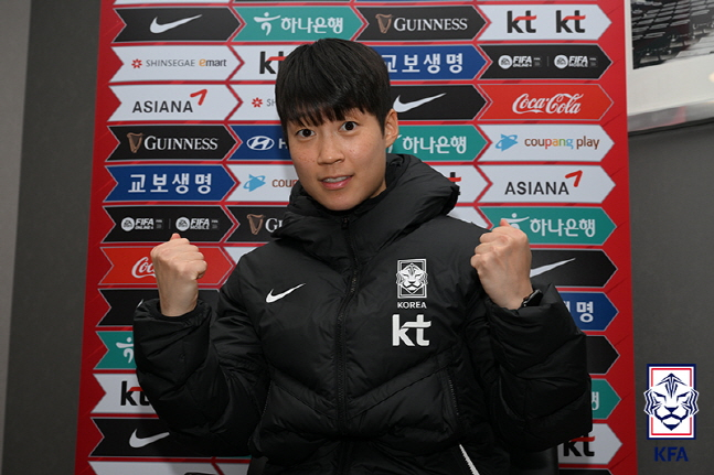 이금민과 함께 브라이턴에서 뛰고 있는 박예은. /사진=대한축구협회