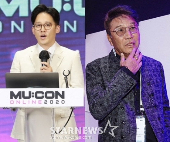 이성수 대표, 이수만 전 총괄 프로듀서 /사진=스타뉴스