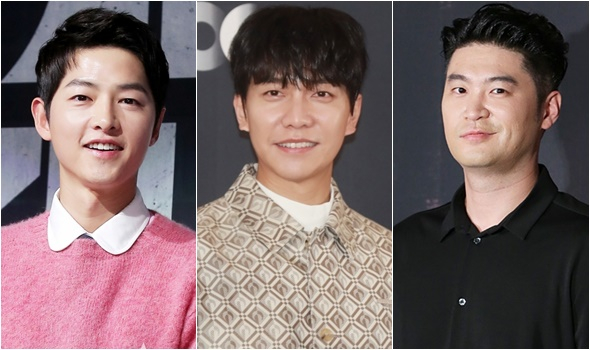 송중기, 이승기, 최자 /사진=스타뉴스