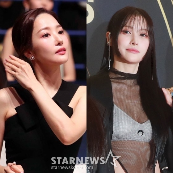 박민영(왼쪽)과 박규리 /사진=스타뉴스