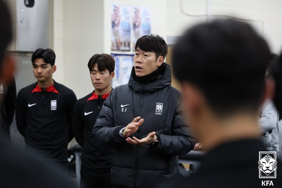 김은중 감독이 지휘하는 남자 U-20 대표팀 23명 명단이 발표됐다. /사진=대한축구협회 제공