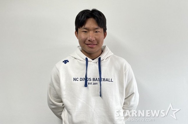NC 박찬희가 최근 팀의 2군 스프링캠프가 열리고 있는 마산야구장에서 스타뉴스와 만나 포즈를 취하고 있다. /사진=양정웅 기자