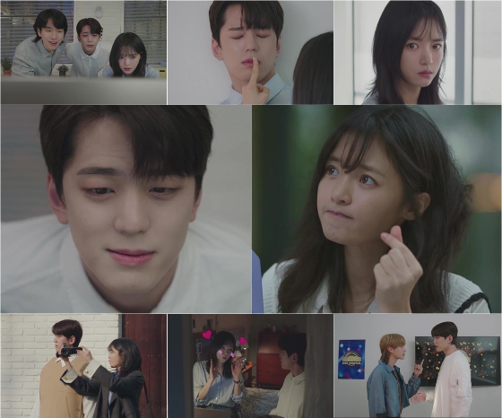 tvN 수목드라마 '성스러운 아이돌'의 김민규가 치유돌로 등극했다./사진제공=tvN 수목드라마 '성스러운 아이돌'