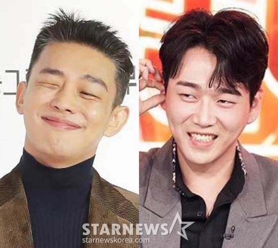 배우 유아인, 황영웅 /사진=스타뉴스