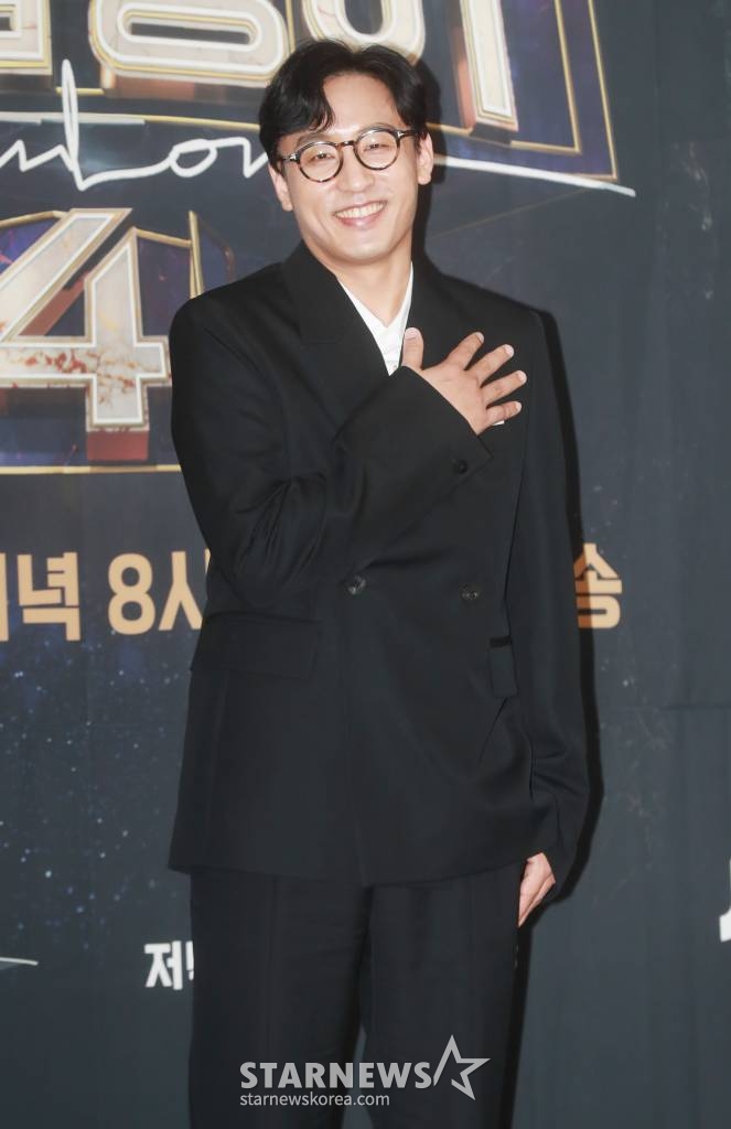 피아니스트 김정원이 10일 오후 서울 마포구 스탠포드호텔에서 진행된 JTBC 예능 '팬텀싱어4' 제작발표회에 참석해 포즈를 취하고 있다. 국내 최초의 크로스오버 남성 4중창 결성 프로젝트 '팬텀싱어4'는 10일 첫 방송된다. /2023.03.10 /사진=이동훈 기자 photoguy@