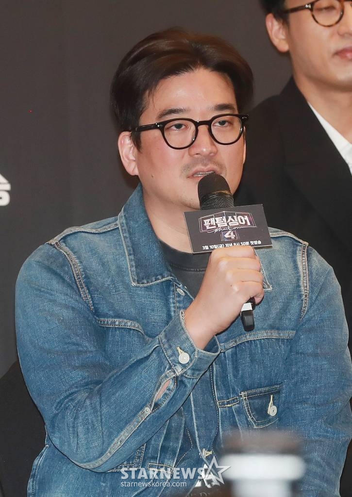 김형중 PD가 10일 오후 서울 마포구 스탠포드호텔에서 진행된 JTBC 예능 '팬텀싱어4' 제작발표회에 참석해 질문에 답하고 있다. 국내 최초의 크로스오버 남성 4중창 결성 프로젝트 '팬텀싱어4'는 10일 첫 방송된다. /2023.03.10 /사진=이동훈 기자 photoguy@