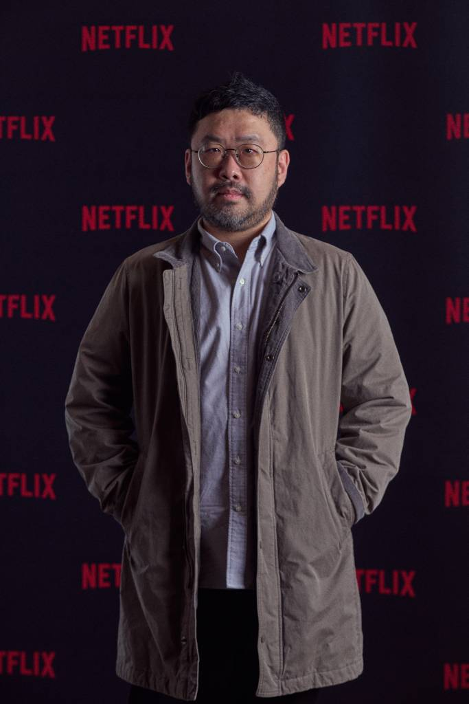 넷플릭스 '나는 신인다' 조성현 PD가 10일 오전 서울 중구 롯데호텔 서울에서 진행된 기자간담회에서 포즈를 취하고 있다. 지난 3일 공개된 '나는 신이다'는 기독교복음선교회(JMS) 교주 정명석과 오대양 사건의 박순자, 아가동산의 김기순, 만민중앙교회 이재록 목사 등 자신을 '신'이라고 칭하며 신도들의 삶을 지옥으로 내몬 이들을 조명했다. / 사진제공 = 넷플릭스 /사진=김창현 기자 chmt@