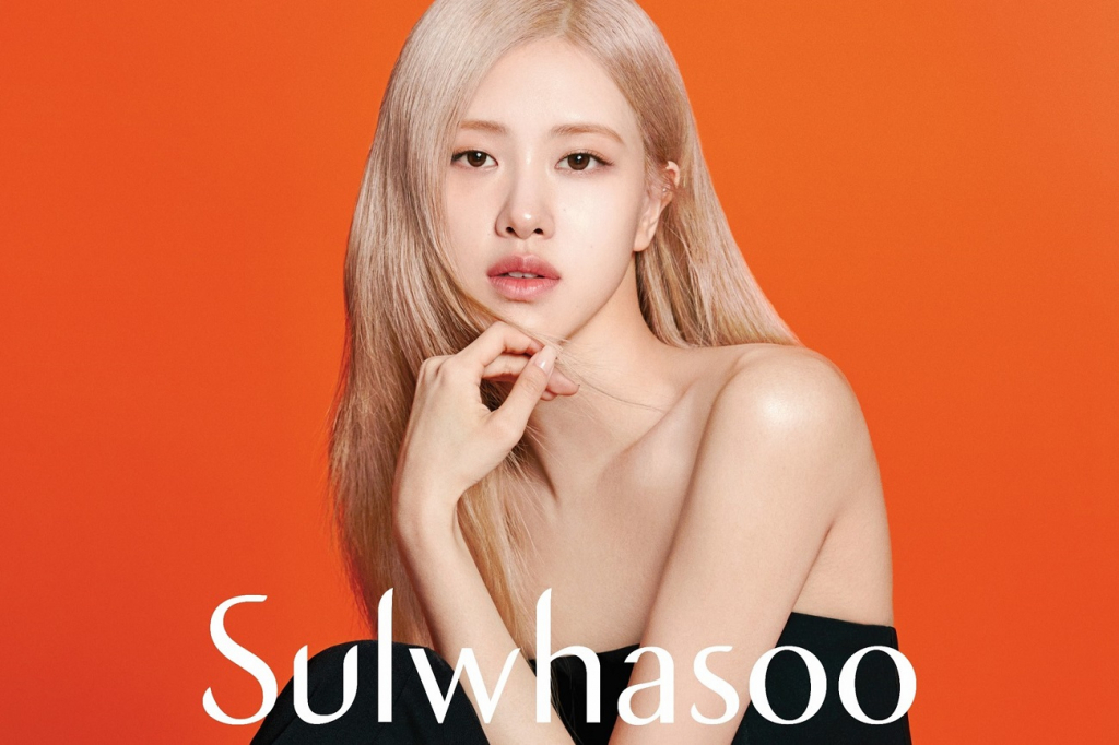 설화수 글로벌 앰배서더 블랙핑크 로제 /사진=아모레퍼시픽