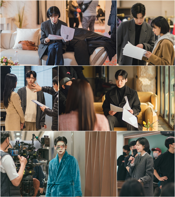 KBS 2TV 주말드라마 '진짜가 나타났다!' 촬영 비하인드 컷/사진제공=빅토리콘텐츠