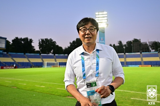 황선홍 감독. /사진=대한축구협회 제공