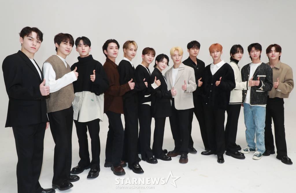 그룹 세븐틴 AAA인터뷰 /사진=이동훈 기자 photoguy@