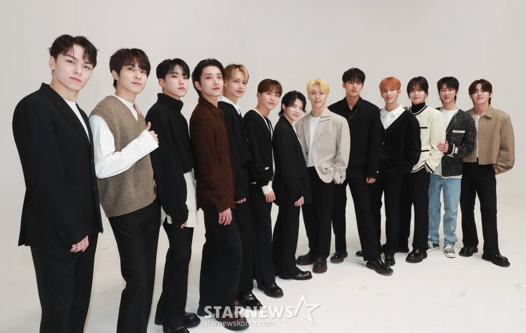 그룹 세븐틴 /사진=이동훈 기자 photoguy@