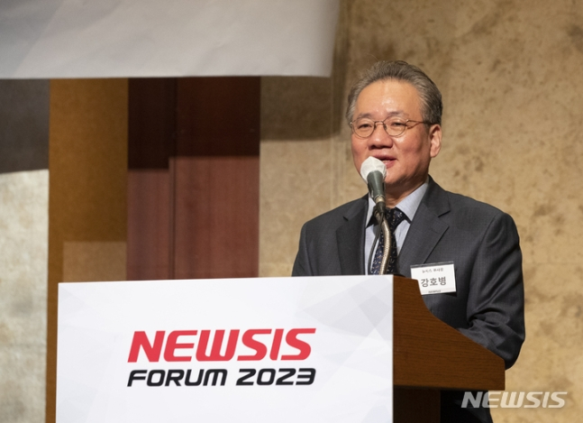 강호병 뉴시스 신임 대표이사 사장. /사진=뉴시스