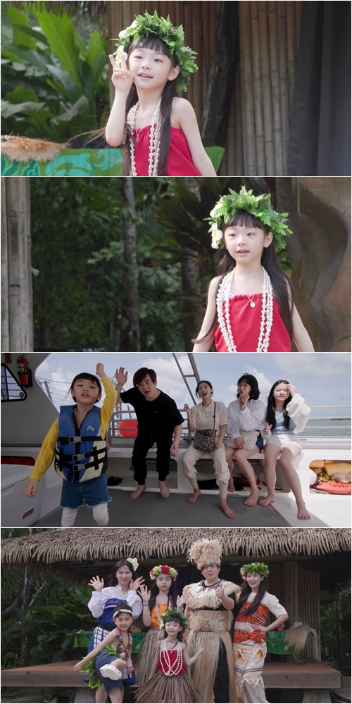 KBS 2TV '걸어서 환장 속으로'에 출연한 문희준 가족./사진제공=KBS 2TV '걸어서 환장 속으로'