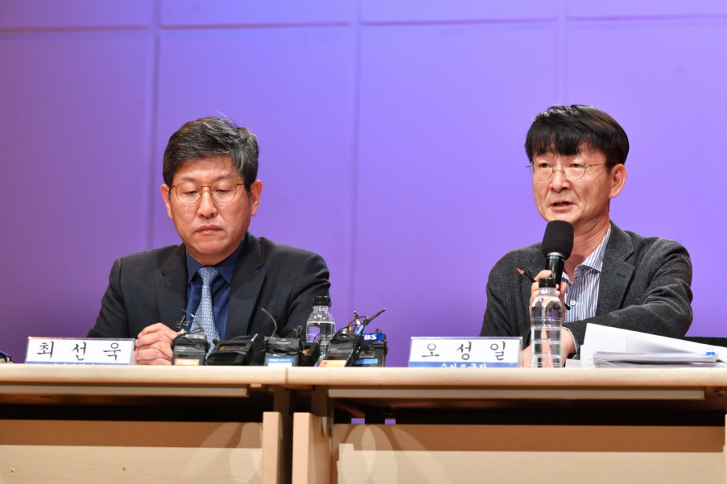 최선욱 KBS 전략기획실장, 오성일 KBS 수신료 국장/사진제공=KBS