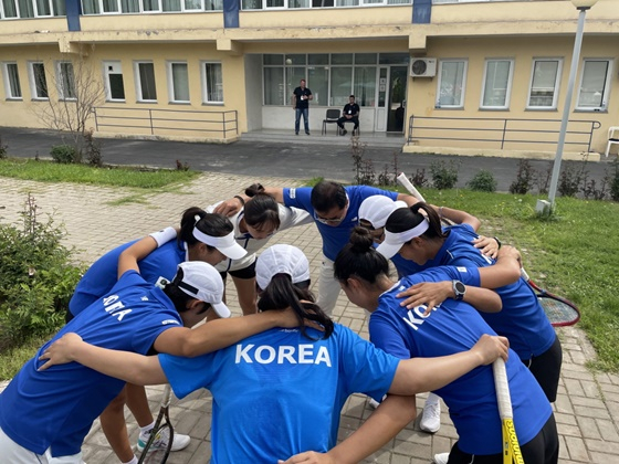 한국 여자테니스 대표팀. /사진=대한테니스협회 제공