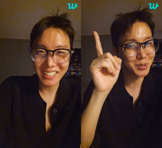 /사진=제이홉 라이브 방송 캡처